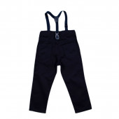 Официален комплект с тиранти в бяло 5