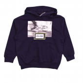 Плътен комплект за момчета "Pause" в тъмносиньо 2