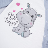 Комплект за изписване "Be Happy" в синьо 4