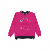 Леко ватиран комплект "Better" в цвят малина и черно 3