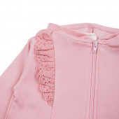 Леко ватиран комплект с къдрици 5