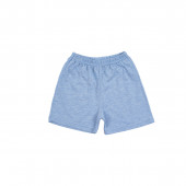 Лятна пижама с анимационен герой в меланжирано синьо 3