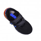 Детски дишащи олекотени маратонки за момчета в черно 2