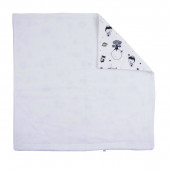 Памучна пелена с кохавлия в щампиран десен 85 х 75 см 3