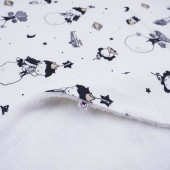 Памучна пелена с кохавлия в щампиран десен 85 х 75 см 4