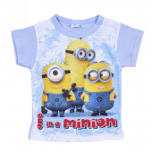 Лятна пижама с анимационен герой в синьо  2