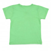 Лятна пижама "Таралеж" в зелено и бяло 3