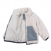 Пухено яке в бежово 3