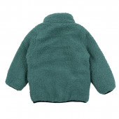 Пухено яке в зелено 2