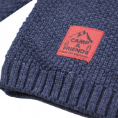 Детски пуловер в тъмносиньо 3