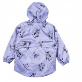 Тънко шушляково яке "Animals" в синьо 3