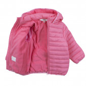 Капитонирано преходно яке в розово 3