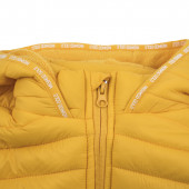 Капитонирано преходно яке в жълто 4