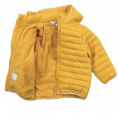 Капитонирано преходно яке в жълто 3