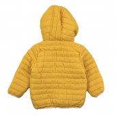 Капитонирано преходно яке в жълто 2