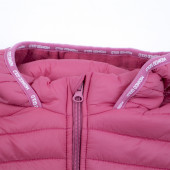 Капитонирано преходно яке в наситено розово 3