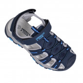 Детски анатомични сандали в синьо за момчета 2