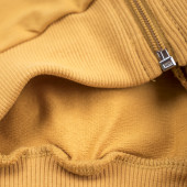 Детски плътен суитчер "Тигърче" в цвят охра 3