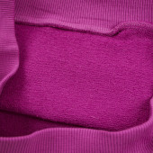 Детски плътен суичер в лилаво 3