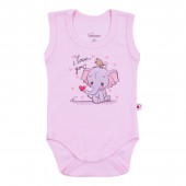 Три боди-потника от памучен рипс за момичета 6