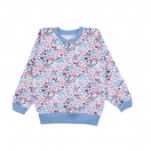 Трикотажна пижама за момичета ""Синьо лято"  5