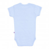 Тройка бодита с къс ръкав от памучен рипс 7