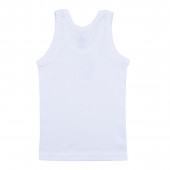 Тройка памучни потници в бяло 3