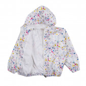 Тънко шушляково яке в принтиран десен 2