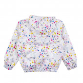 Тънко шушляково яке в принтиран десен 3