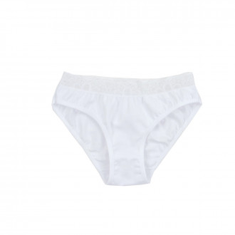 Детски бикини в бяло за момичета