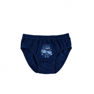 Слип за момчета в тъмносиньо "World champion"