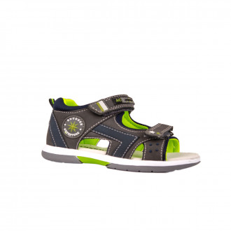 Детски анатомични сандали "Adventure" в цвят графит