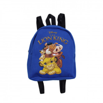 Детска раница с анимационен герой в зелено синьо