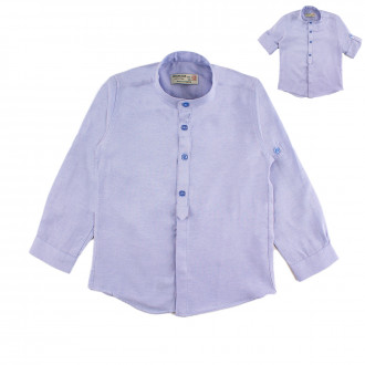 Детска риза в светлосин цвят за момчета