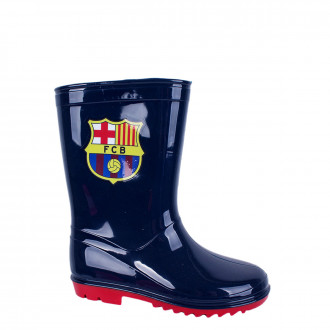 Детски гумени ботуши за момчета в тъмносиньо