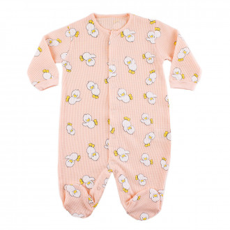 Бебешки памучен гащеризон за момичета