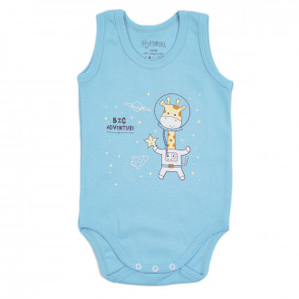 Детско боди-потник в светлосиньо
