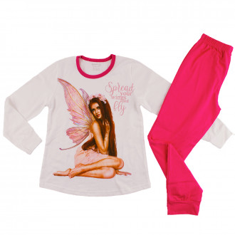 Детска памучна пижама "Fly"