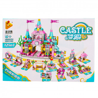 Конструктор "Замък" 566 части 38 х 26 см