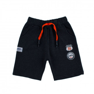 Детски къси панталонки за момчета в цвят графит