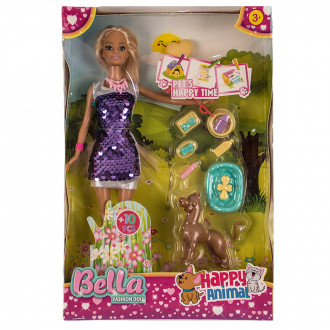 Кукла с животни 32 х 22 см.