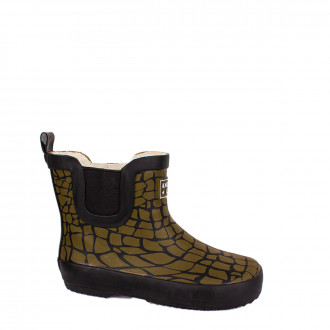 Детски гумени ботуши в зелено