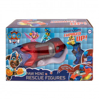 Куче с кола в червено и синьо 31 х 18 см.