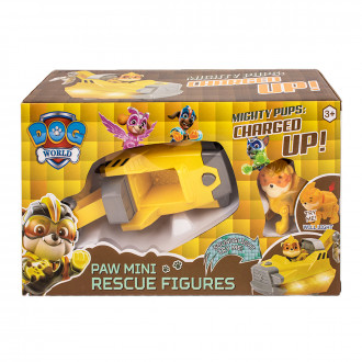 Куче с кола в жълто 31 х 18 см.