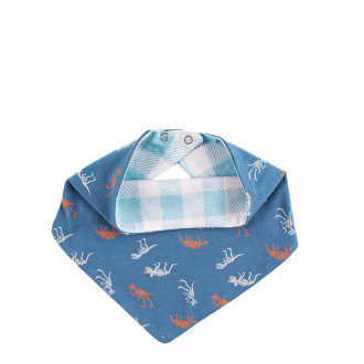 Бебешка двулицева бандана за момчета 