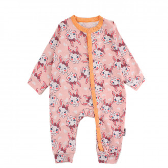 Гащеризон с щампиран десен за момичета