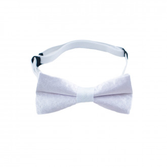 Папийонка в бяло 35 см