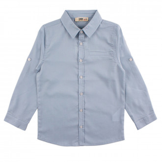 Детска риза в светлосиньо за момчета