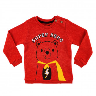 Блуза от некардирана вата за момчета 