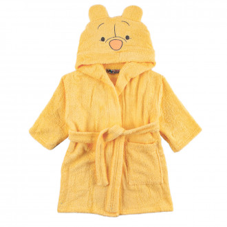 Детски халат за бaня в жълто